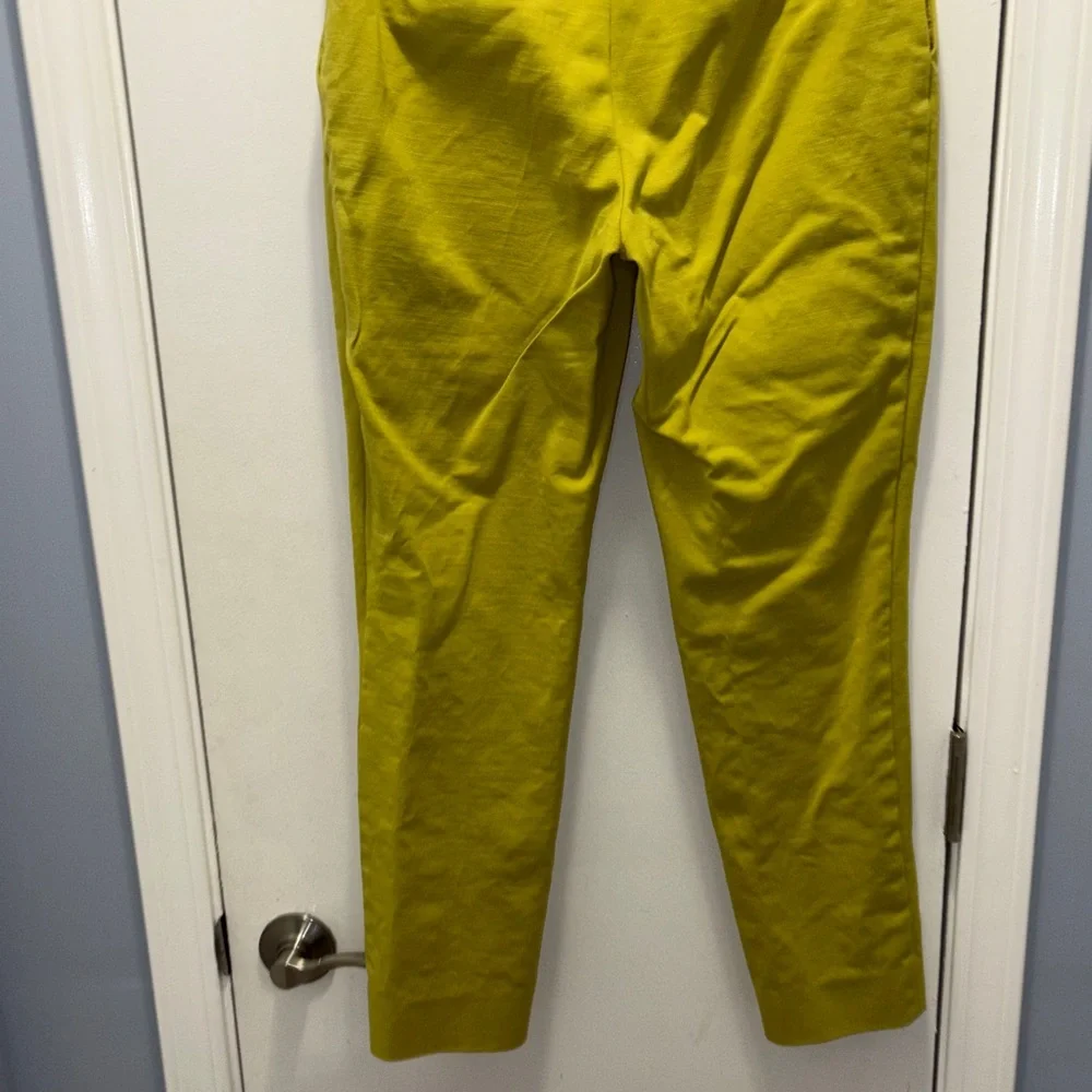 Kate Spade Vibrant Yellow Trousers size 4
